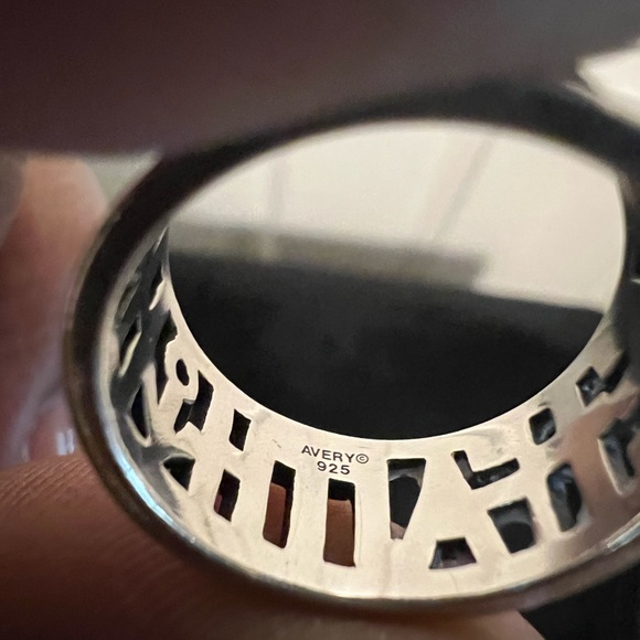 James Avery  "Faith, Hope & Love" Ring - Picture 5 of 5